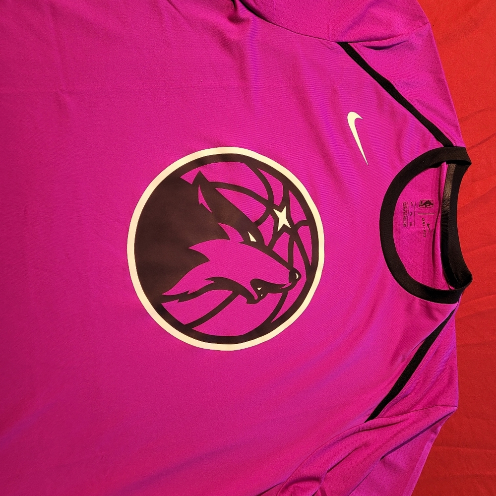 Mn Timberwolves Warm Up Jersey